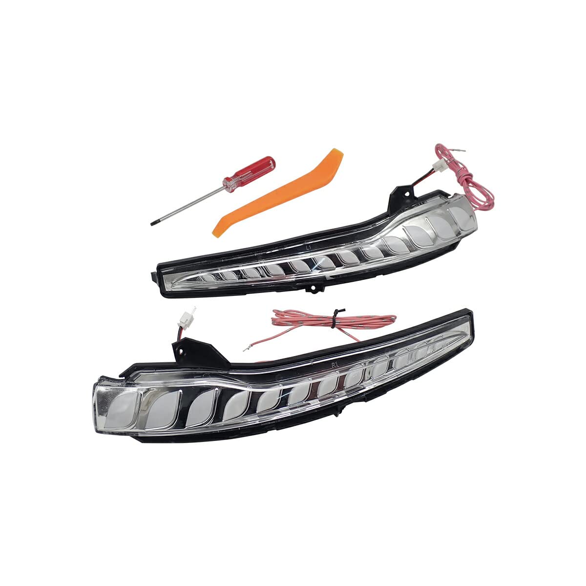 ベンツ　W205 Cクラス　純正ミラーウィンカー　左右　動作確認済 Amazon.co.jp: POPMOTORZ LED ドアミラーシーケンシャル